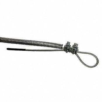 AMERICAN IRON WORKS Hose Choker Cable 24 L Steel 5/16 DIA, 801U37