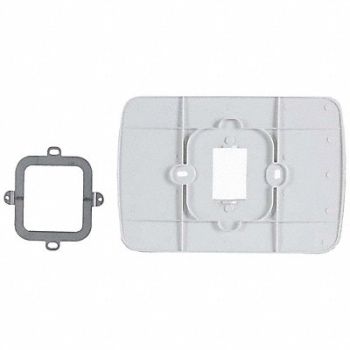 HONEYWELL HOME Cover Plate White 7 7/8x5 1/2in, 3RCP4