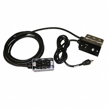 HALLOWELL Wiring Kit Steel Black, 35UX29