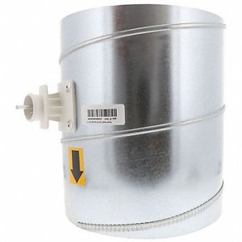 HONEYWELL HOME Bypass Damper Gr/Rd/Steel 10 in Dia., 48KT71