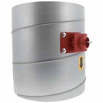 HONEYWELL HOME Bypass Damper Gr/Rd/Steel 12 in Dia., 48KT72