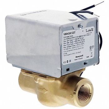 HONEYWELL HOME Zone Valve NPT Sz ID 1/2In, 2KKP1