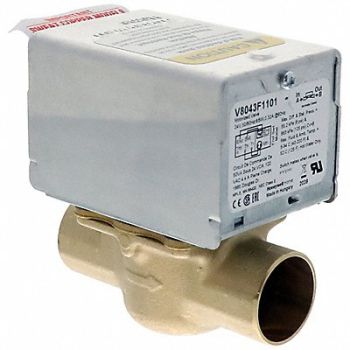 HONEYWELL HOME Zone Valve Sweat Sz ID 1In, 2KKT1