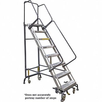 BALLYMORE Hybrid Rolling Ladder, 807W08