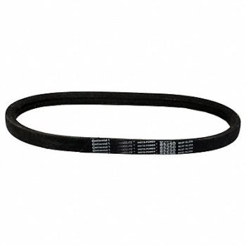 CONTITECH INC. V-belt 183 in L 5/8 in W Top Rubber, 802RE2