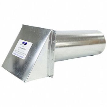 FIELD CONTROLS Intake Vent Cap 6 in Size Aluminum, 45DX46