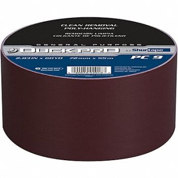 SHURTAPE Duct Tape Burgundy 2.83 in x 60 yd, 807A36