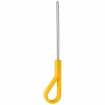 JONARD TOOLS Wire Loop Puller 8 In Yellow Insulated, 23Z391
