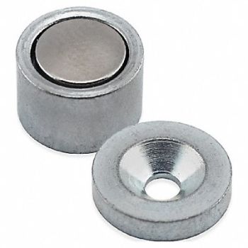 GRAINGER APPROVED Magnetic Latch Set Neodymium 6 lb., 2VAF9