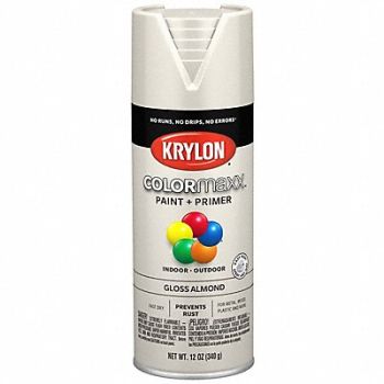 COLORMAXX Spray Paint Gloss Almond 12 oz, 800T23