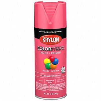 COLORMAXX Spray Paint Gloss Watermelon 12 oz, 800T37