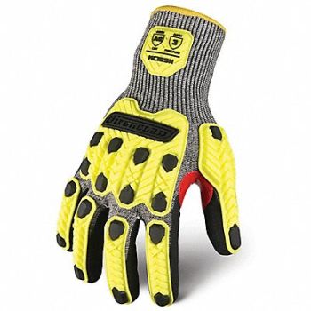 IRONCLAD PERFORMANCE WEAR Knit Gloves A6 HPPE/Steel ANSI 2XL PR, 797UX6