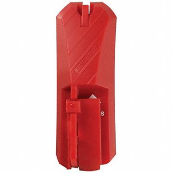 ACCUFORM Wall Switch Lockout Red 5/16 dia., 771Y65