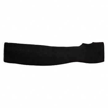 SUPERIOR GLOVE Cut Resistance Sleeve Black 18 L PR, 55KE82