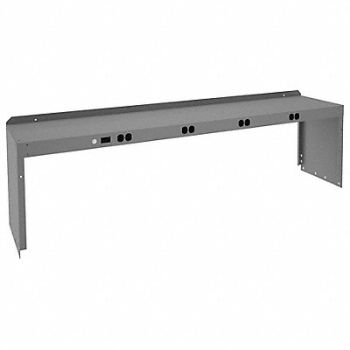 TENNSCO Electrical Shelf Riser 72Wx15Dx18H Gray, 1PB74