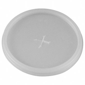GRAINGER APPROVED Cold Cup Lid Type Flat Straw Slot PK1000, 6GUK7