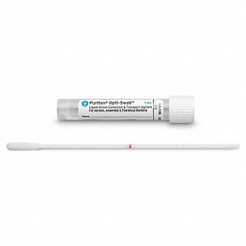 PURITAN OPTI-SWAB Transport Medium with Flock Swab PK300, 348HD2
