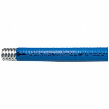LIQUATITE Liquid Tight Conduit Blue Galvanized, 787L47