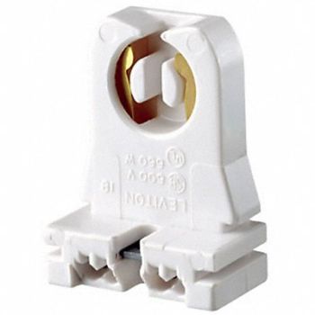 LEVITON Lampholder Medium Bi-Pin (T8) or (T12), 799L68