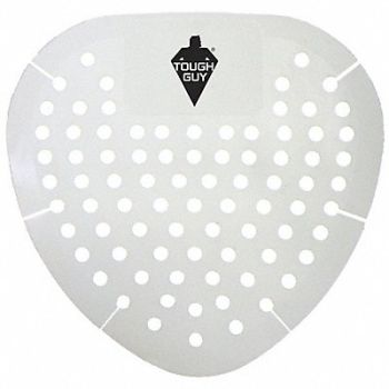TOUGH GUY Deodorant Urinal Screen White Box PK12, 796N02