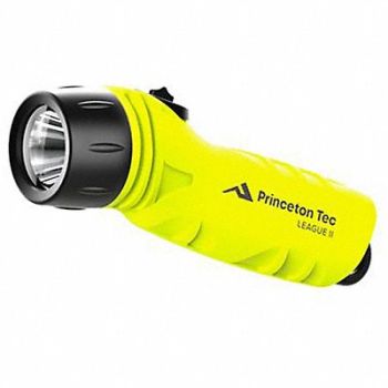 PRINCETON TEC Handheld Flashlight Plastic Yellow 150lm, 49XH36