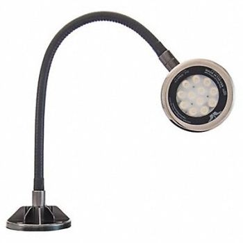 O.C. WHITE Spot Light Gooseneck 18 W Black, 801CK4