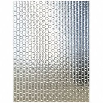 GRAINGER APPROVED Silver SS Sheet 48 in Overall W, 794HZ1