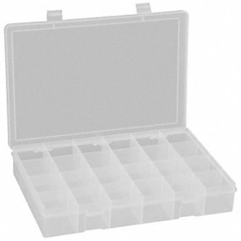 DURHAM MFG K4971 Compartment Box Pstv Snp Clr 2 5/16 in, 15V210