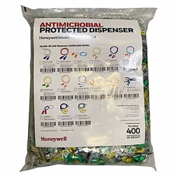 HONEYWELL HOWARD LEIGHT Earplug Dispenser Refill PK 2000, 804HG0