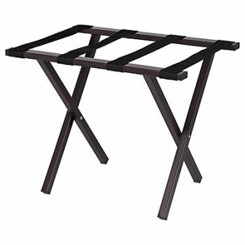 HOSPITALITY 1 SOURCE Luggage Rack Steel 16-1/2in. D 300 lb., 33NW76