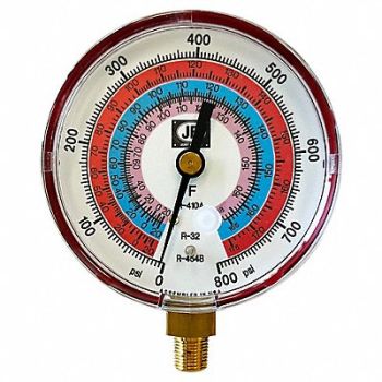 PATRIOT Low Side Compound Gauge, 808Z57