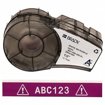 BRADY Label Tape Cartridge Permanent Printer, 20XW90