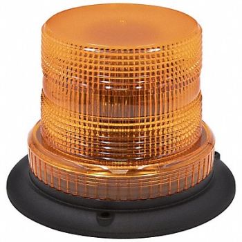 MAXXIMA Beacon Light LED Amber 5-1/10 Dia., 800D44