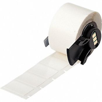 BRADY Label 1 in W White, 803PR5