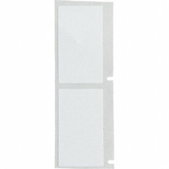 BRADY Label Color White 1 51/64 W 1 51/64 H, 803TJ8