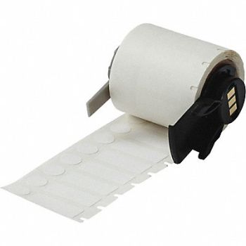 BRADY Label 1 in W White, 803PR2