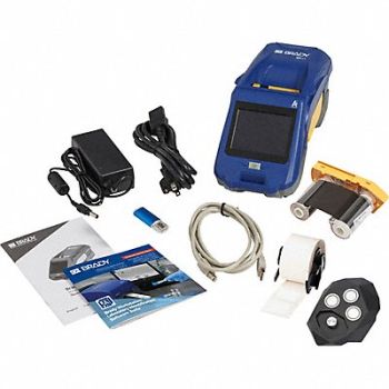 BRADY Portable Label Printers 4 1/2 W 3.6 lb, 803V09
