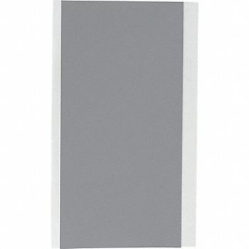 BRADY Label Vinyl Color Clear 2 W, 803TP5