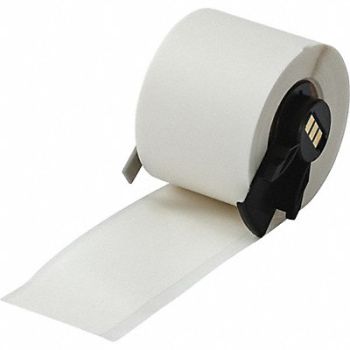 BRADY Label 1 1/2 in W Indoor White, 803PT2