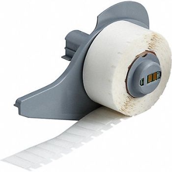 BRADY Label 1/4 in W White, 803T11