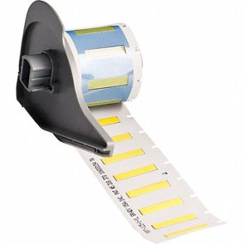 BRADY Sleeve 1 in W 15/64 in H Die-cut, 803R87