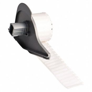 BRADY Label 1 in W White, 803R51
