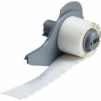 BRADY Label 1 in W White, 803RX6