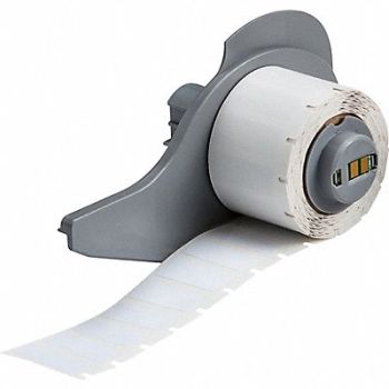 BRADY Label 1 in W White, 803R52