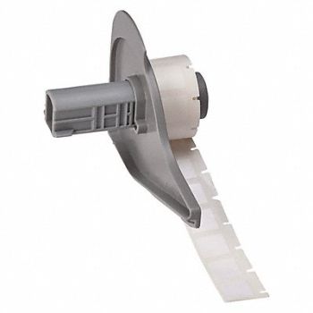 BRADY Label 1 in W White, 803R68