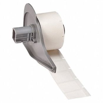 BRADY Label 3/4 in W White, 803RY1