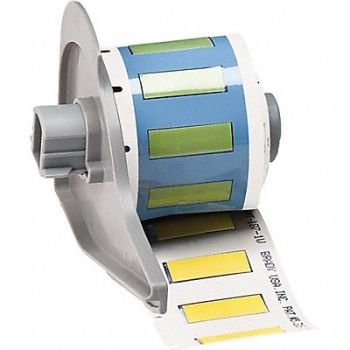 BRADY Sleeve 1 in W 21/64 in H Die-cut, 803R98