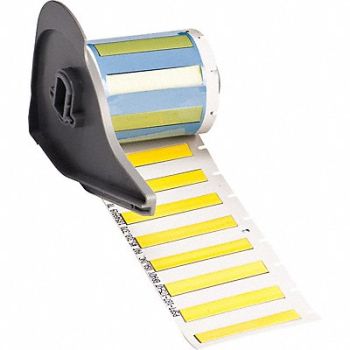 BRADY Sleeve 1 3/4 in W 21/64 in H Die-cut, 803R89