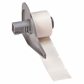 BRADY Label 1 in W White, 803T03