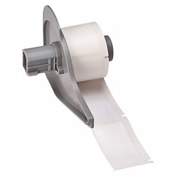 BRADY Label 1 in W White, 803RY5